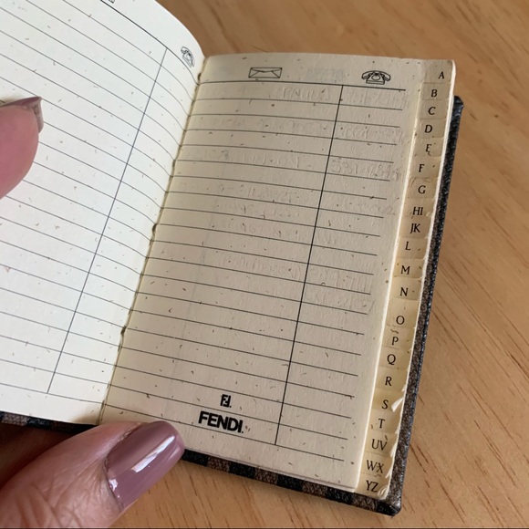 FENDI Mini Phone Book - Picture 6 of 7